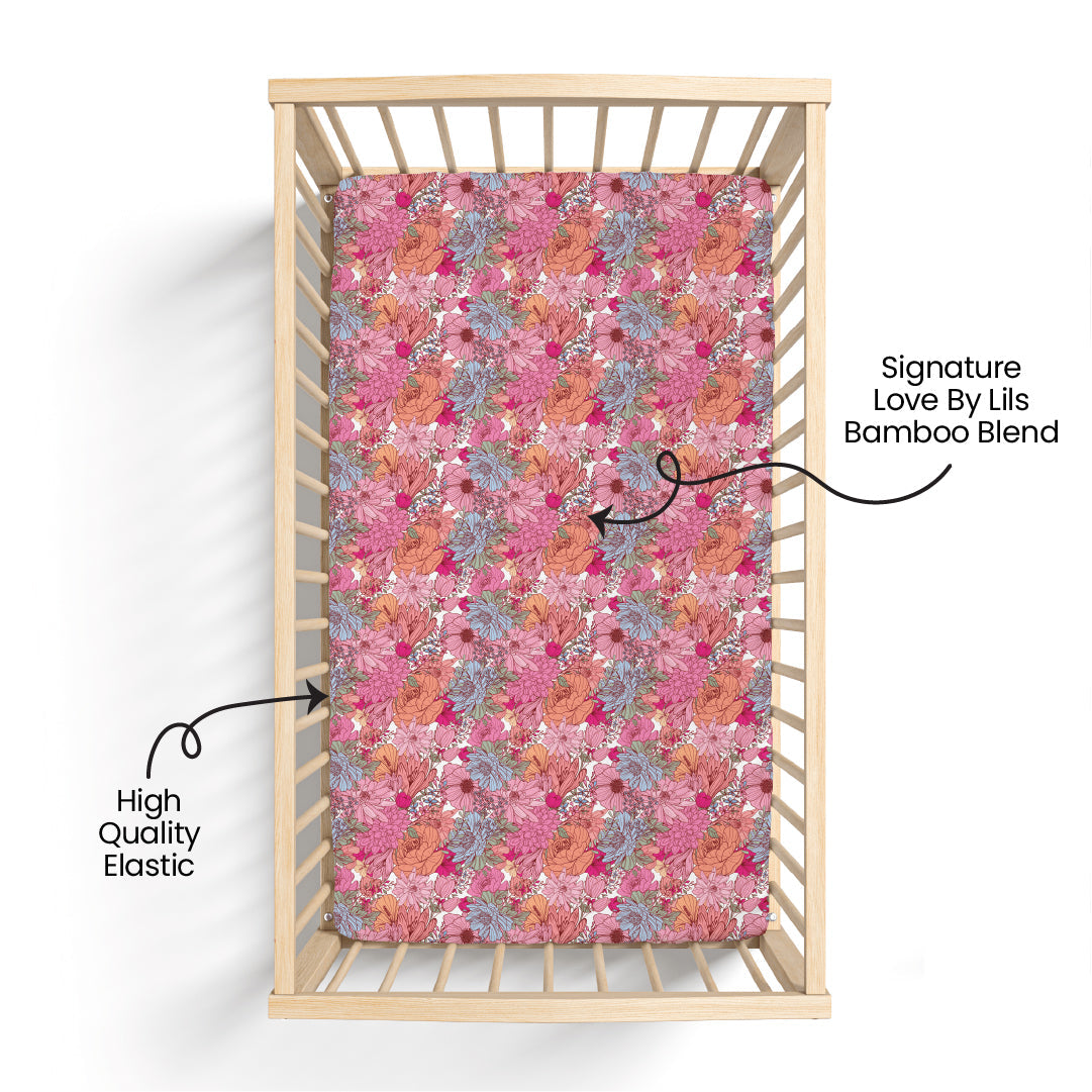 Journee Bamboo Crib Sheet