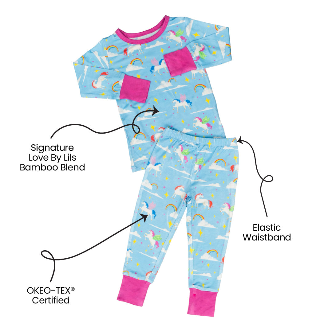 Sage Bamboo 2-Piece Long Sleeve Set